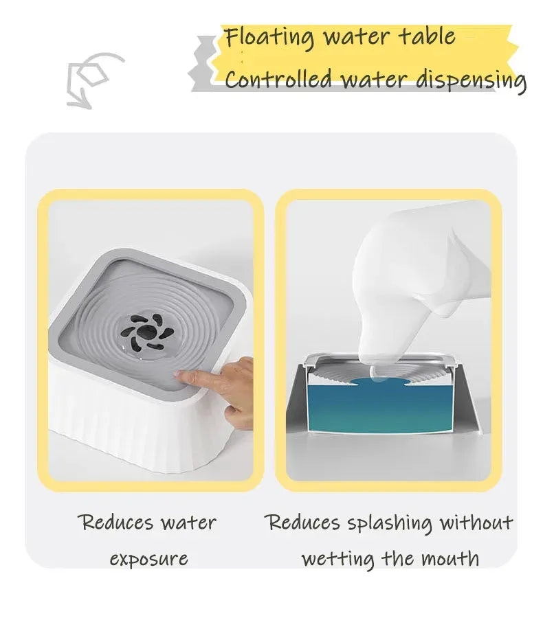 Pets Floating Water Bowl
